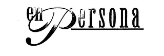 EN PERSONA logo