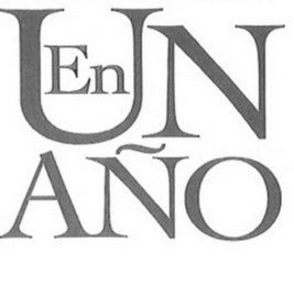 EN UN AÑO logo