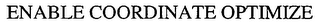 ENABLE COORDINATE OPTIMIZE logo