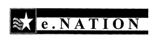 E.NATION logo