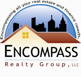 ENCOMPASS REALTY GROUP, LLC ENCOMPASSING ALL YOUR REAL ESTATE AND FINANCE NEEDS. logo