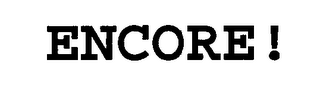ENCORE! logo