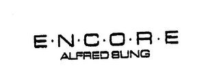 E.N.C.O.R.E. ALFRED SUNG logo