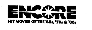 ENCORE HIT MOVIES OF THE '60S, '70S & '80S logo