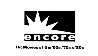 ENCORE HIT MOVIES OF THE '60S, '70S & '80S logo