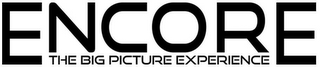 ENCORE THE BIG PICTURE EXPERIENCE logo
