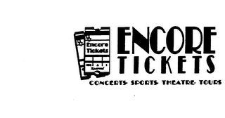 ENCORE TICKETS CONCERTS SPORTS THEATRE TOURS logo
