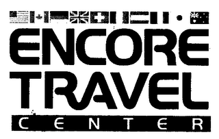 ENCORE TRAVEL CENTER logo