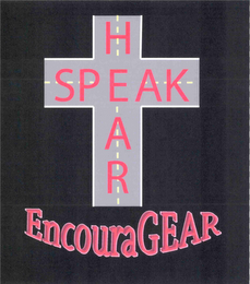 ENCOURAGEAR HEAR SPEAK logo