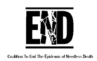 END COALITION TO END THE EPIDEMIC OF NEEDLESS DEATH logo