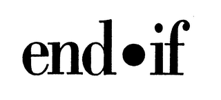 END-IF logo