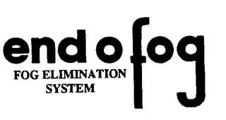 END O FOG FOG ELIMINATION SYSTEM logo