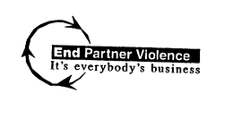END PARTNER VIOLENCE IT'S EVERYBODY'S BUSINESS logo