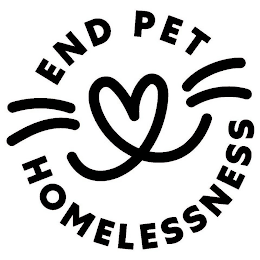 END PET HOMELESSNESS logo
