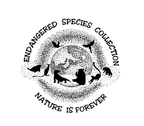 ENDANGERED SPECIES COLLECTION NATURE IS FOREVER logo