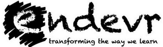 ENDEVR TRANSFORMING THE WAY WE LEARN logo