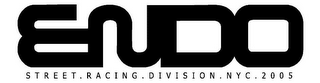 ENDO STREET RACING DIVISION NYC 2005 logo