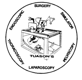 ENDOSCOPIC SURGERY SIMULATOR TUASON'S THORACOSCOPY LAPAROSCOPY PELVISCOPY logo
