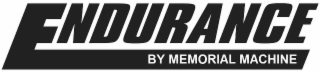 ENDURANCE BY MEMORIAL MACHINE logo