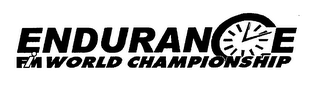 ENDURANCE FIM WORLD CHAMPIONSHIP logo