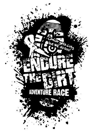 ENDURE THE DIRT ADVENTURE RACE, CANCER GETS DIRTY BUT WE DO TOO! logo