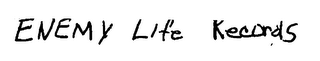 ENEMY LIFE RECORDS COMPANY logo