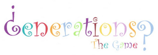 ¿ENERATIONS THE GAME? logo
