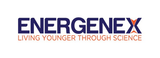 ENERGENEX LIVING YOUNGER THROUGH SCIENCE logo