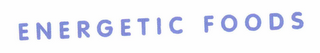 ENERGETIC FOODS logo