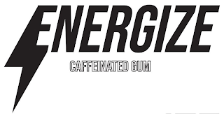 ENERGIZE CAFFEINATED GUM logo