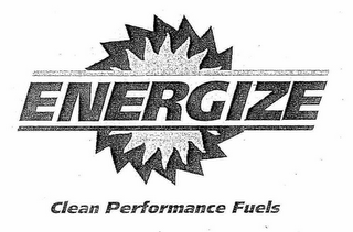 ENERGIZE CLEAN PERFORMANCE FUELS logo
