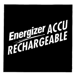 ENERGIZER ACCU RECHARGEABLE logo