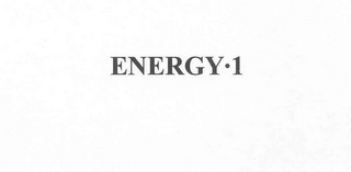 ENERGY 1 logo