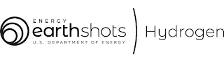 ENERGY EARTHSHOTS U.S. DEPARTMENT OF ENERGY HYDROGEN logo