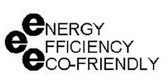 ENERGY EFFICIENCY ECO-FRIENDLY logo
