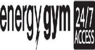 ENERGY GYM 24/7 ACCESS logo