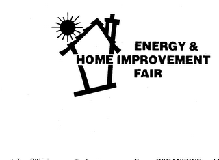ENERGY & HOME IMPROVEMENT FAIR logo