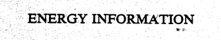 ENERGY INFORMATION logo