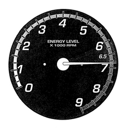 ENERGY LEVEL X 1000 RPM logo