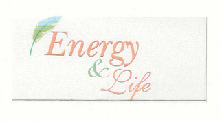 ENERGY & LIFE