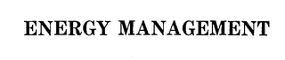 ENERGY MANAGEMENT logo