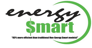 ENERGY $MART "95% MORE EFFICIENT THAN TRADITIONAL NON-ENERGY SMART MODELS!" logo