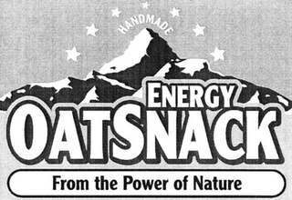 ENERGY OATSNACK FROM THE POWER OF NATURE HANDMADE logo