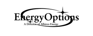 ENERGY OPTIONS A DIVISION OF ALBIREO ENERGY logo