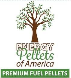 ENERGY PELLETS OF AMERICA PREMIUM FUEL PELLETS logo