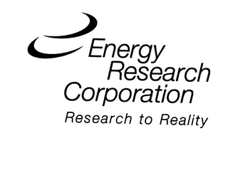 ENERGY RESEARCH CORPORATION RESEARCH TOREALITY logo