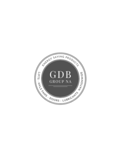 ENERGY SAVING PRODUCTS HVLS LIFTS FANS GROUP DOORS GDB LUBRICANTS NA NATIONWIDE logo