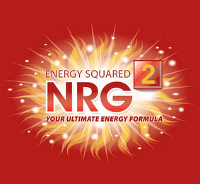 ENERGY SQUARED NRG2 YOUR ULTIMATE ENERGY FORMULA logo
