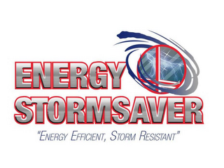 ENERGY STORMSAVER "ENERGY EFFICIENT, STORM RESISTANT" logo