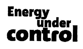 ENERGY UNDER CONTROL logo